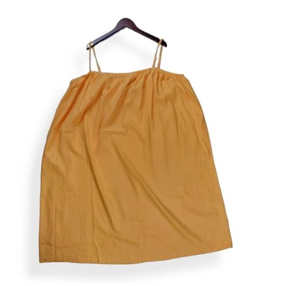 A new day Orange Linen Blend Dress 4X - Picture 1 of 2